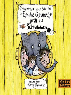 cover image of Familie Grunz gerät ins Schwimmen